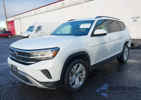 2021 Volkswagen Atlas 3.6L V6 Se W/Technology from USA, damaged, VIN 1V2HR2CA6MC536561